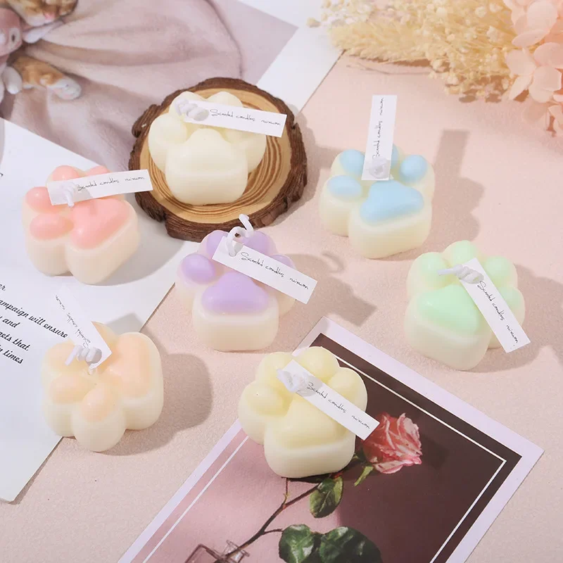 Home Fragrance Scented Candle - 1Pc Plants Scented INS Cute Mini