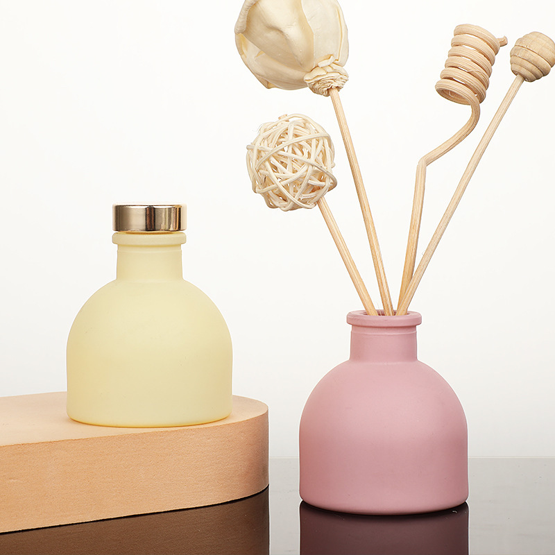 Home Fragrance Bottle - 1pc 50ml Empty Pink/White/Yellow/Black Aromatherapy Diffuser