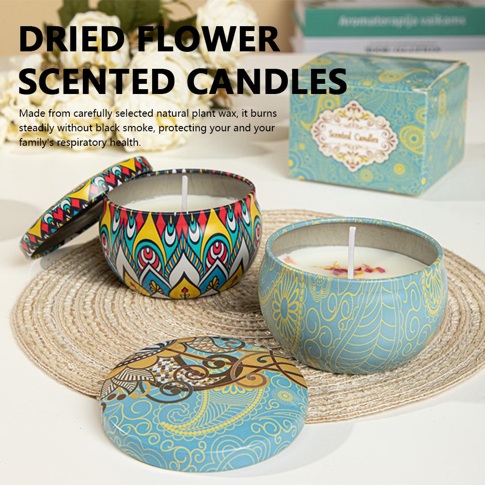 Aromatherapy Candles Flower Fr - Home Fragrance Scented Candle recension och pris