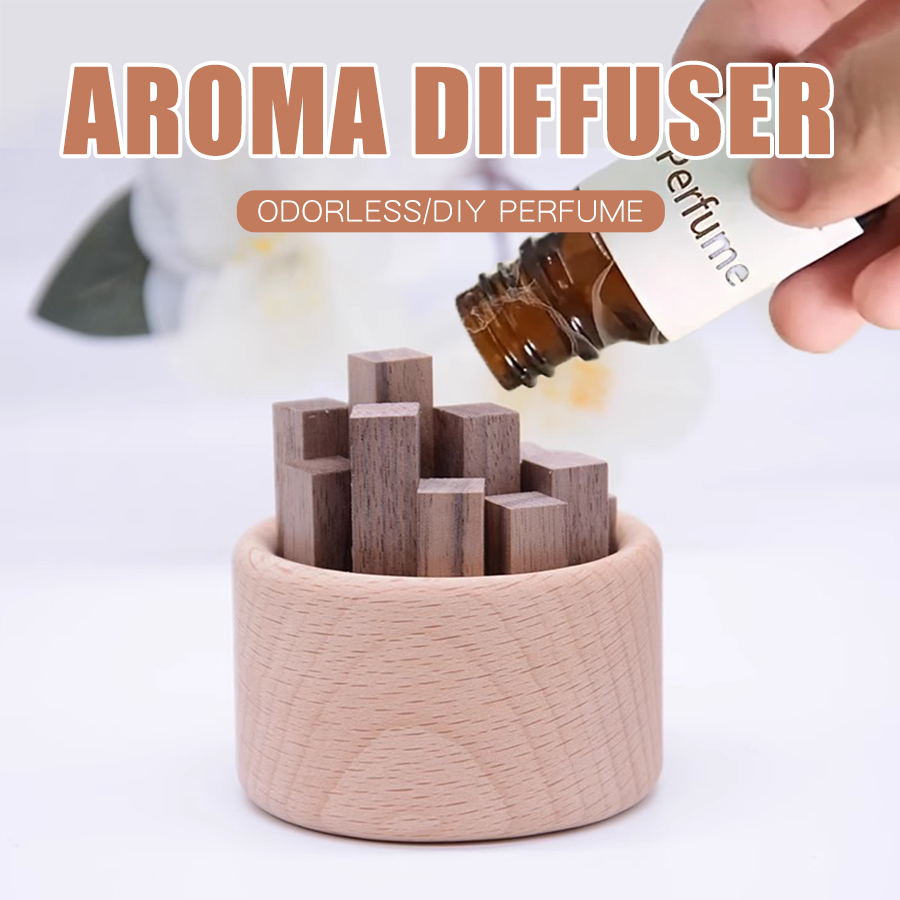 No perfume wood aroma diffuser - Home Fragrance Co recension och pris