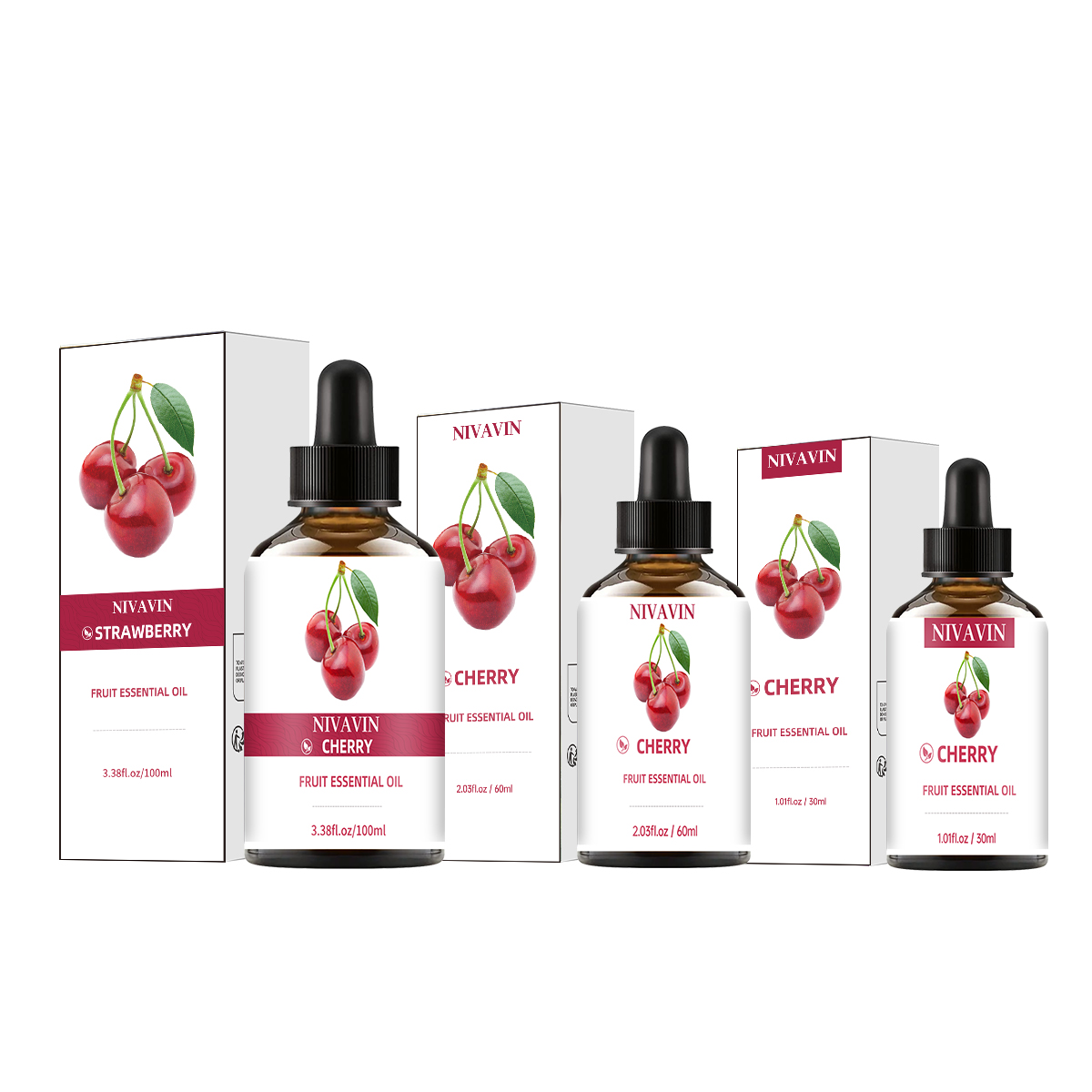 NIVAVIN 30ml/60ml/100ml Cherry - Home Fragrance Co recension och pris