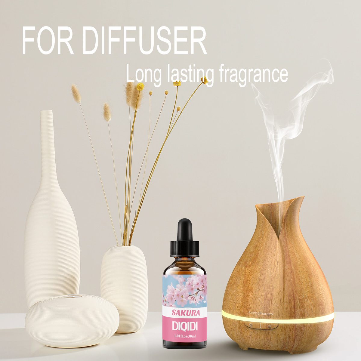 2Pcs Sakura Essential Oil Set, - Home Fragrance Co recension och pris