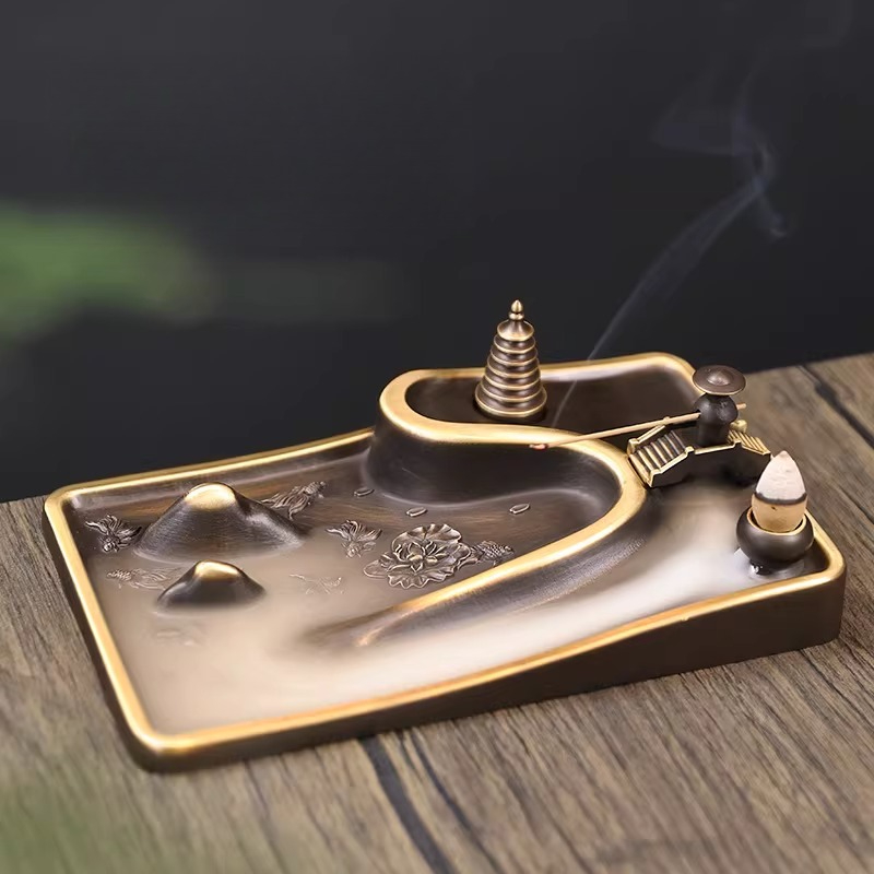 Vintage Copper Incense Burner  - Home Fragrance Zen recension och pris