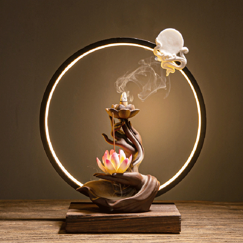 Ceramic Purple Sand Backflow I - Home Fragrance Zen recension och pris