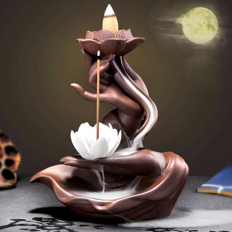 Ceramic Purple Sand Backflow I - Home Fragrance Zen recension och pris