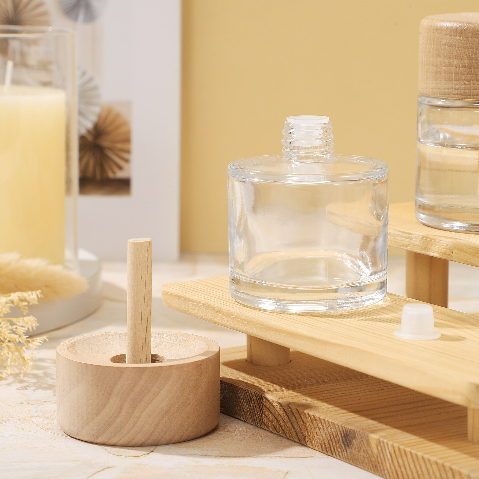 2Pcs Clear Reed Diffuser Bottl - Home Fragrance Bottle recension och pris