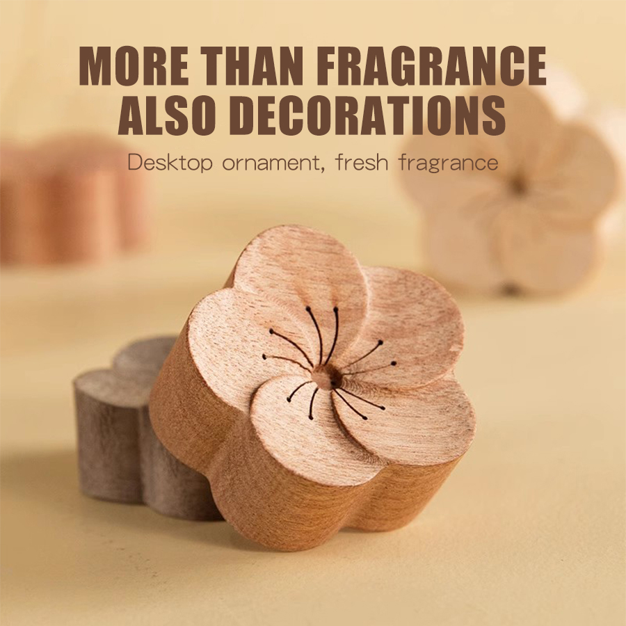DIY perfume wooden flower frag - Home Fragrance Co recension och pris