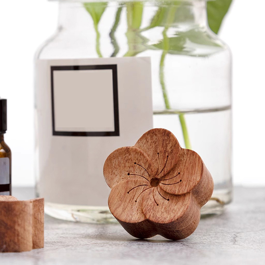 DIY perfume wooden flower frag - Home Fragrance Co recension och pris