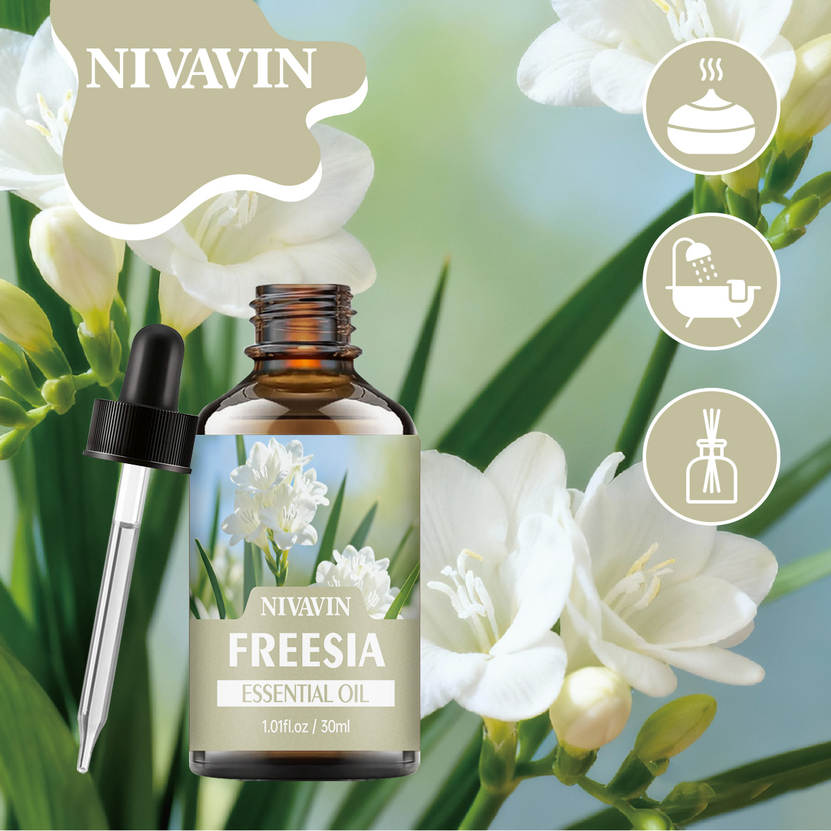NIVAVIN 30ml/60ml/100ml Freesi - Home Fragrance Co recension och pris