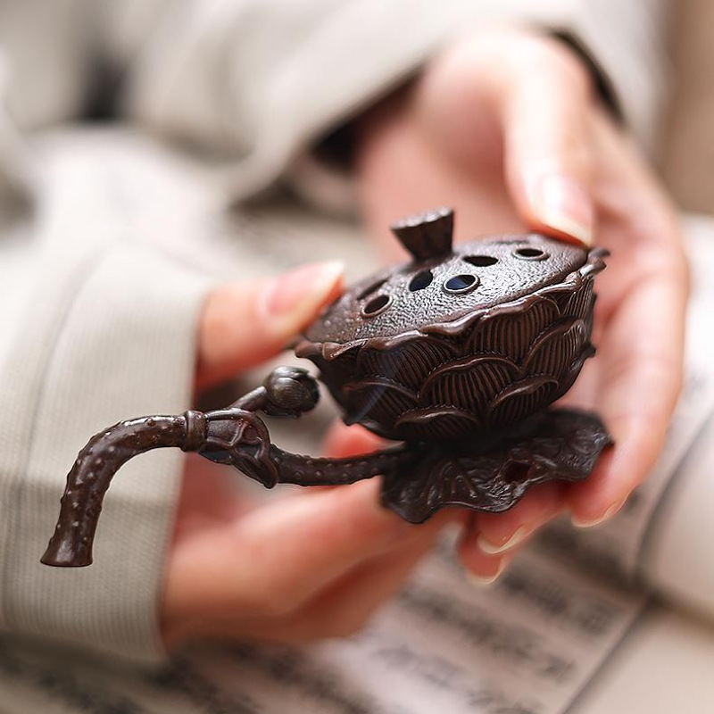 Alloy Lotus Hand Incense Burne - Home Fragrance Zen recension och pris