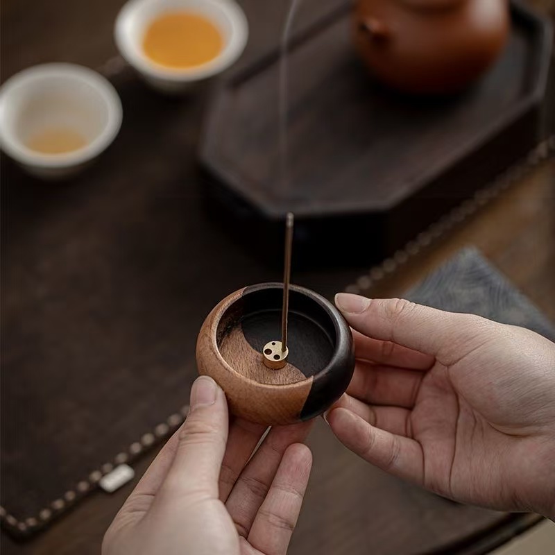 Solid Wood Tai Chi Incense Ins - Shop Home Fragrance recension och pris