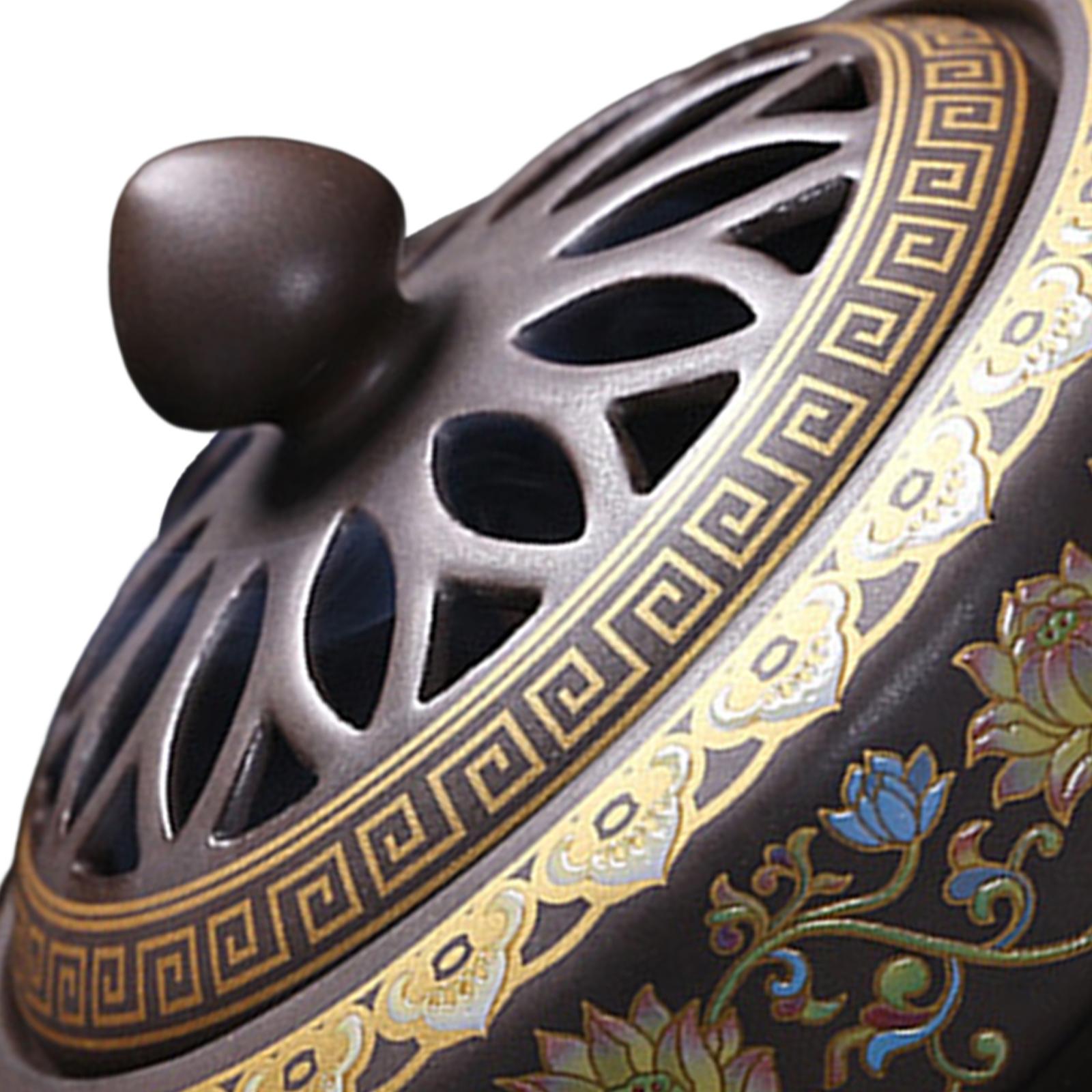 Ceramic Burner Flower Pattern  - Home Fragrance Zen recension och pris