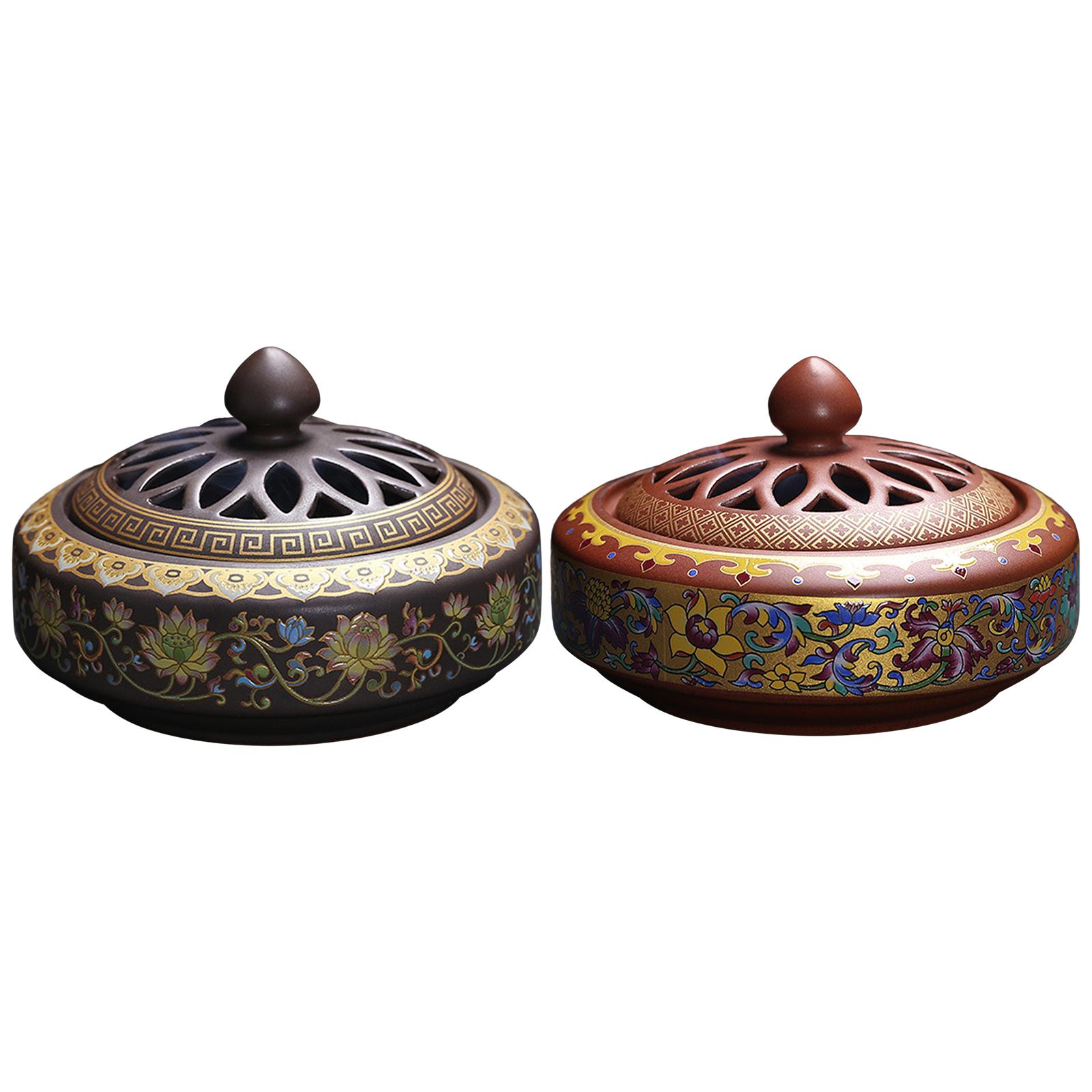Ceramic Burner Flower Pattern  - Home Fragrance Zen recension och pris