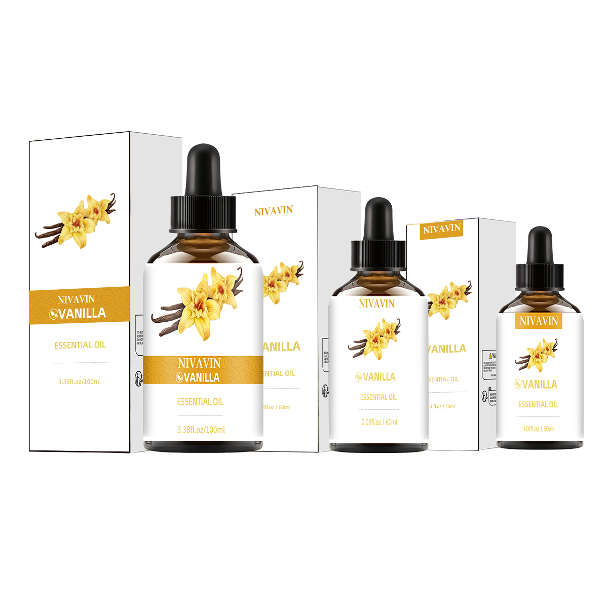 NIVAVIN 30ml/60ml/100ml vanill - Home Fragrance Co recension och pris