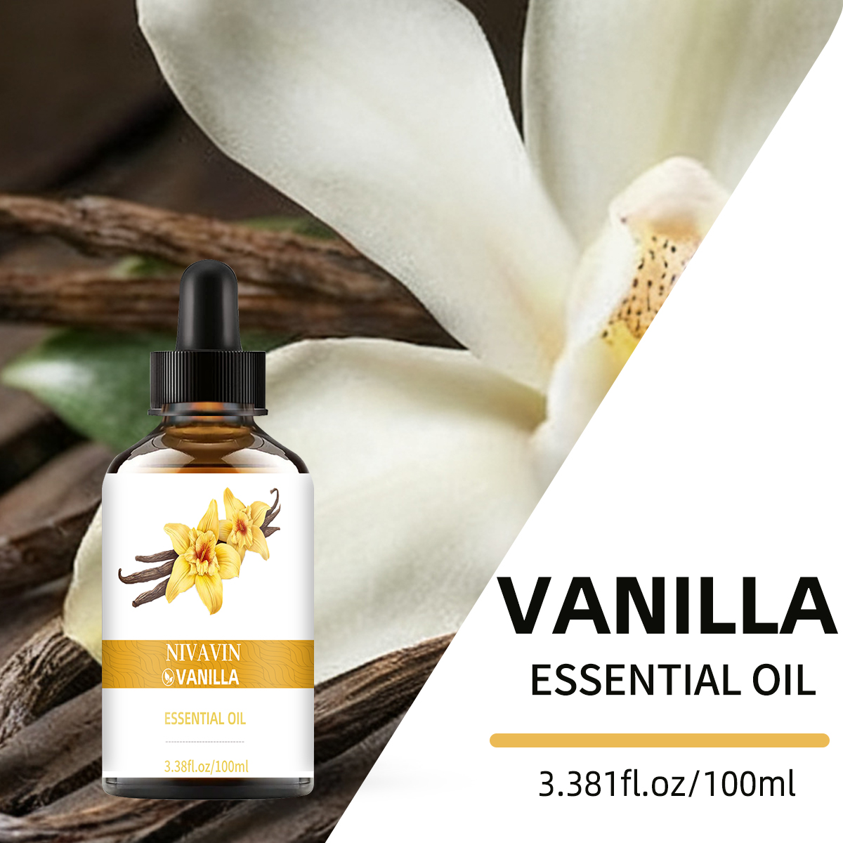 NIVAVIN 30ml/60ml/100ml vanill - Home Fragrance Co recension och pris