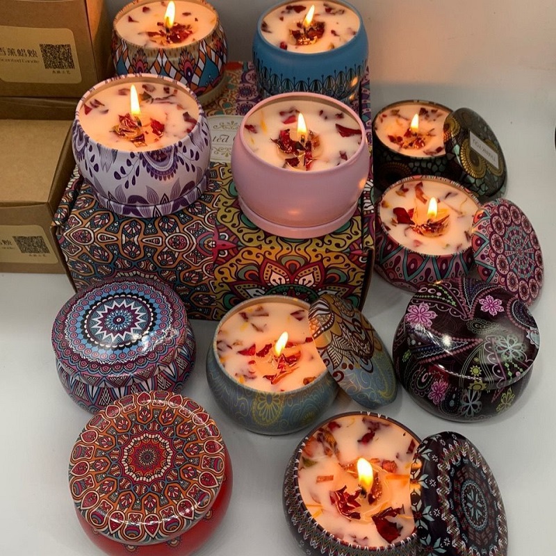 1/4PCS Vintage Scented Candles - Home Fragrance Scented Candle recension och pris