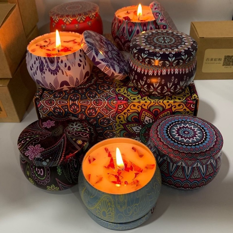 1/4PCS Vintage Scented Candles - Home Fragrance Scented Candle recension och pris